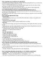 ĐỀ CƯƠNG SỬ 6 HỌC KÌ 2 THEO CHUẨN KTKN