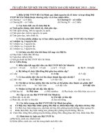 TÀI LIỆU ÔN TẬP HỘI THI PHỤ TRÁCH SAO GIỎI