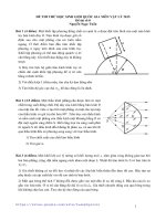 đề thi thử học sinh giỏi quốc gia môn vật lý 2015