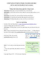 Hướng dẫn sử dụng Email ngành (@thanhhoa.edu.vn)
