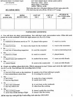 đề thi chọn học sinh giỏi lớp 9 môn tiếng anh năm 2013 tỉnh an giang