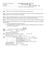 Bộ đề thi học sinh giỏi cấp huyện Toán 4