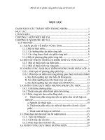 Nghiên cứu các vấn đề về phân vùng ảnh (Image Region) trong xử lý ảnh số