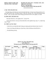 Đề tham khảo 1 Ngữ văn-HK II