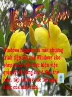 MOT SO CAN BAN SU DUNG MAY TINH