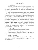 Một số kinh nghiệm giảng dạy giúp học sinh Tăng cường tính tự học của học sinh