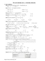 ĐỀ THI HK2 -TOÁN 7 - ÔN TẬP TỐT