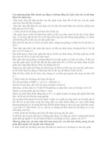 Các phương pháp điều chỉnh của động cơ không đồng bộ 3 pha chủ yếu có thể thực hiện trên đoàn tàu