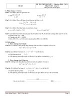 Đề thi HK2 lop 11 - Đề số 3