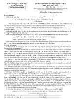 đề thi chọn học sinh giỏi tất cả các môn trung học cơ sở tỉnh ninh bình