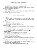 de + dap an de thi hoc ki 2 dia 8 (10-11