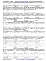 Tổng hợp dao động cơ hay và khó