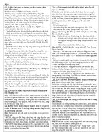 Đề cương ôn tập địa 8 HK2 có lời giải 1