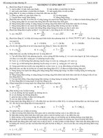 80 Câu TN Dao động điện từ ôn thi Tốt nghiệp VL12