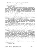 Sáng kiến kinh nghiệm: thực trạng Hiệu trưởng quản lý hoạt động giáo dục ngoài giờ lên lớp ở trườngTHCS Tân An, huyện Càng Long, Trà Vinh.