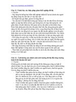 Nội dung ôn tập kinh tế đô thị Đại học kinh tế quốc dân