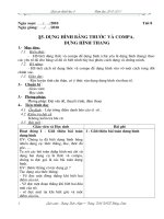 Tiet 08-Dung hinh bang thuoc va bang com pa