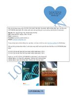 Trích đoạn 90 đề thi thử môn Sinh Học - Tập 1