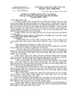 Kế hoạch thực hiện cuộc vận động 