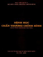 phẫu thuật chấn thương chỉnh hình