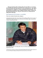 Hiệu trưởng TH Phương Điền biến thủ tiền cứu trợ ?