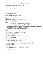 De cuong on tap cuoi nam toan 7