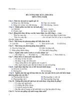 Đề cương CN 7 (2010-2011)