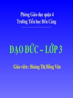 BÀI DỰ THI QUẬN 4