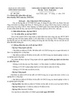 Hướng dẫn chấm điểm xếp loại, khen thưởng CĐCS năm học 2010-2011