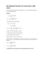 de cuong on hoa 8 -11