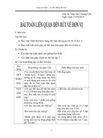 bai toan lien quan den rut ve đơn vị