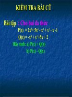 Bai 8. Cong tru da thuc mot bien