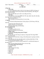 Thể dục8 học kì I