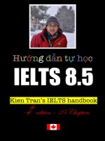 Hướng dẫn tự học IELTS 8.5 (4th edition)  Kien Tran