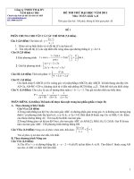 10 DE THI DAI HOC KHOI A 2011 CO DAP AN