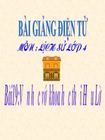 BÀI 19 VĂN HỌC VÀ KHOA HỌC THỜI HẬU LÊ