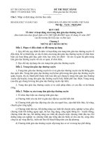 Đề thi thực hành Tin A