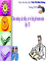 Bai 1.Khai niem ve bieu thuc dai so