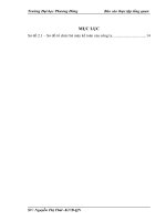 Kế toán nguyên vật liệu tại Công ty Cổ phần thuỷ sản Cái Rồng