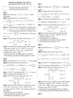 25 ĐỀ THI HK2 LỚP 11