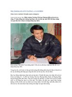 Chuyện hiệu trưởng tiểu học Phương Điền biến thủ tiền cứu trợ !!!