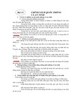 NỘI DUNG TÓM TẮT BÀI 14