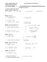 ĐE CUONG ON THI VAO 10- BSON