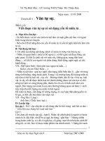 Giáo án tự chọn Ngữ Văn 9