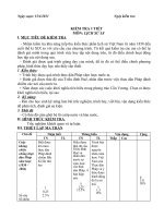 Đề kiểm tra HKI sử 8 có ma trận theo PP mới