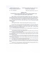 Số: 24/TB-PGDĐT ngày 18/4/2011 Thông báo Ý kiến kết luận của ông Lã Quốc Tuấn - TP ..... ngày 08/4/2011