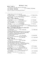 Đề cương Địa lí HKII 2010-2011