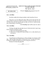 Đề&HDC HSG lớp 6,7, 8 môn Ngữ văn, năm học 2008-2009