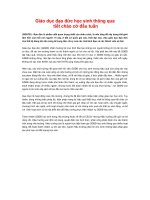 Giáo dục đạo đức học sinh thông qua  tiết chào cờ đầu tuần