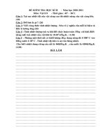 ĐỀ THI HKII-VẬT LÝ8(100%TỰ LUẬN)-KÈM ĐÁP ÁN